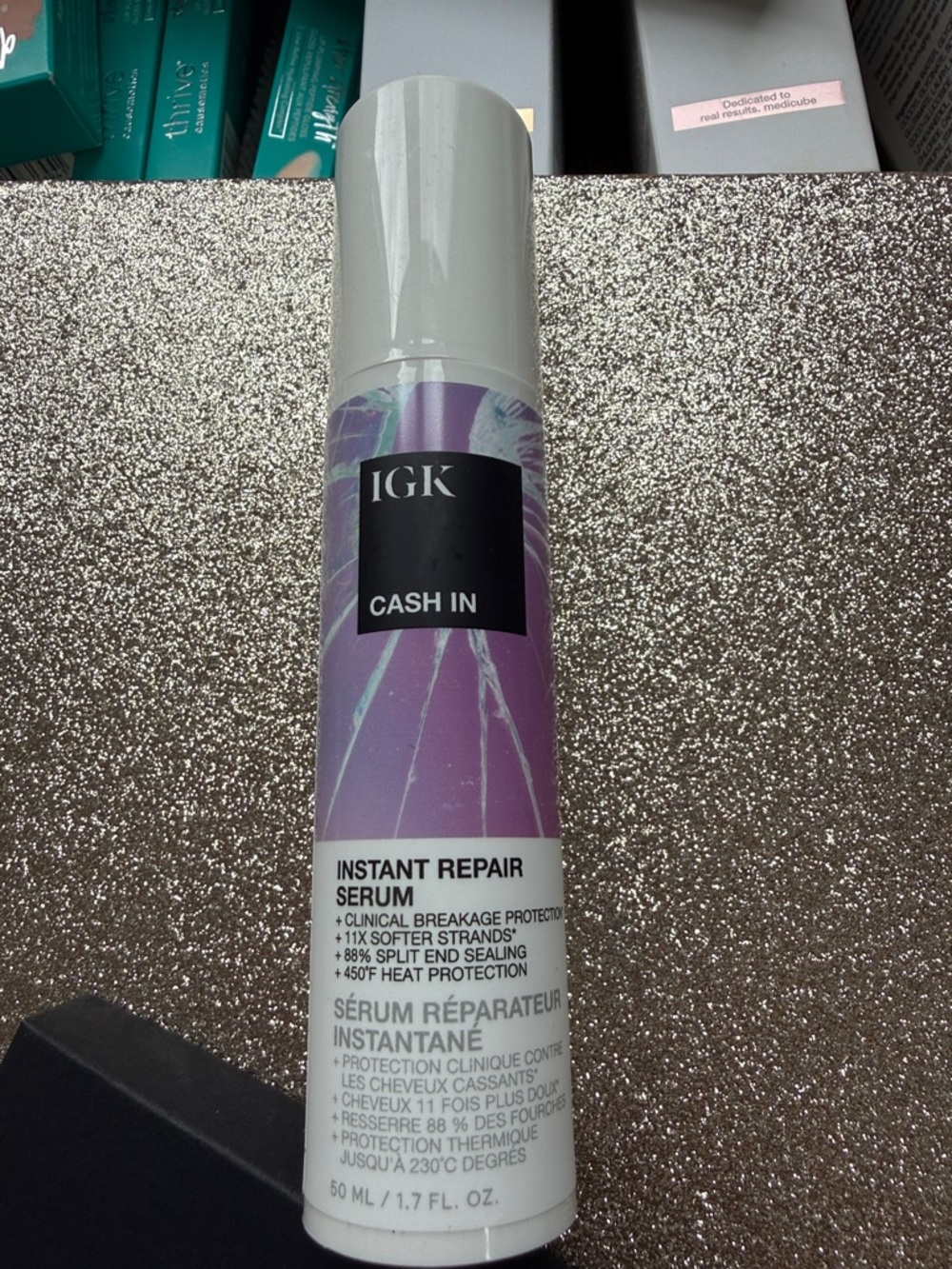 *NEW*1.7oz* GK * Cash In Instant Repair Serum - Purple